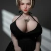 Si60cm XL Chace Cinnamon silicone doll view 5
