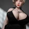 Si60cm XL Chace Cinnamon silicone doll view 7