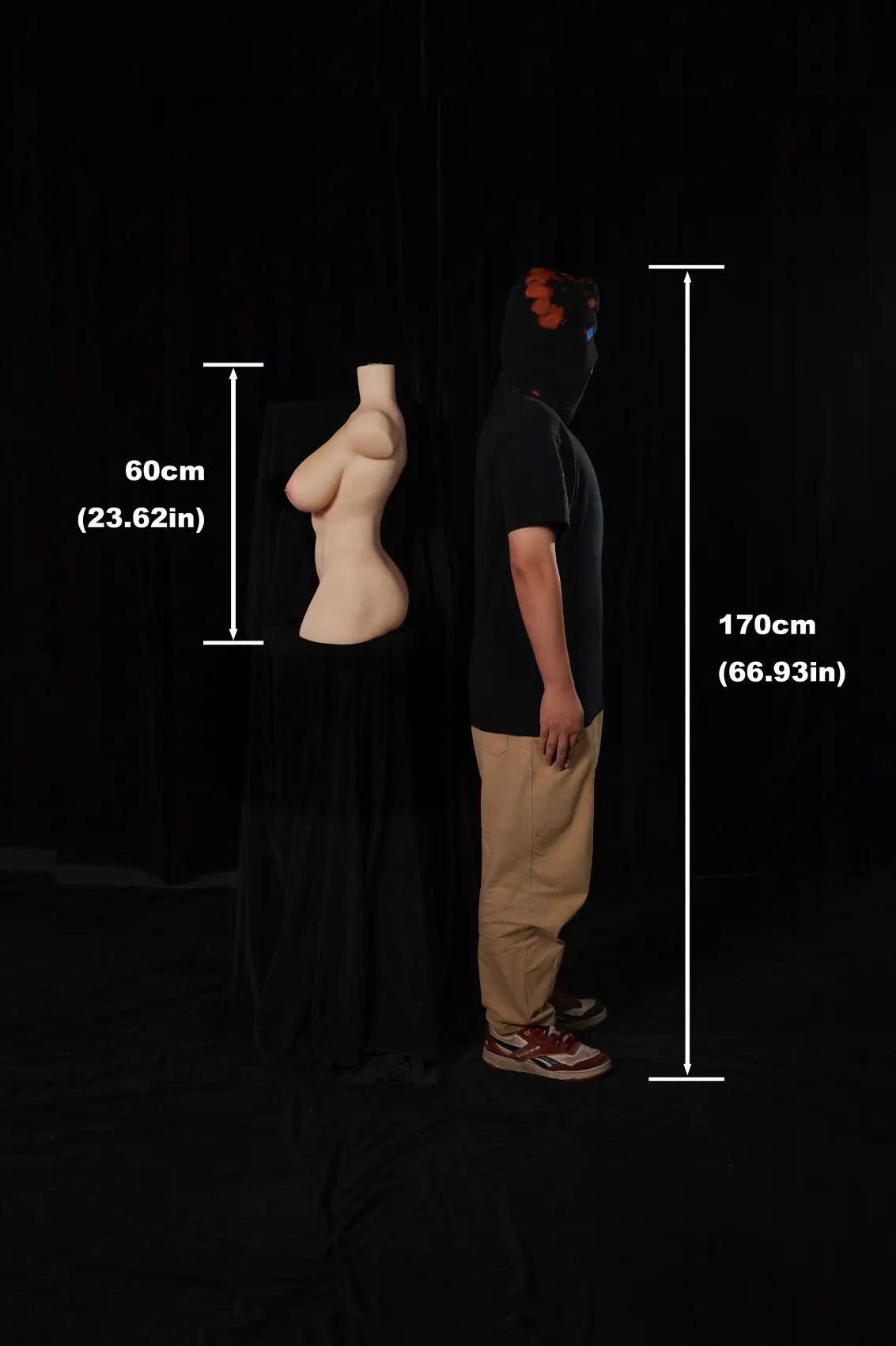 ULW 663 Nature Headless Silicone Torso 2