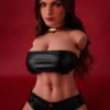 Emma 663 Black ULW Silicone Torso with Head product view