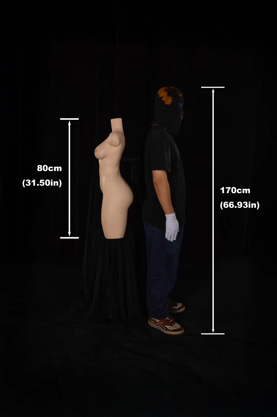 ULW 882 Nature Headless Silicone Torso 1