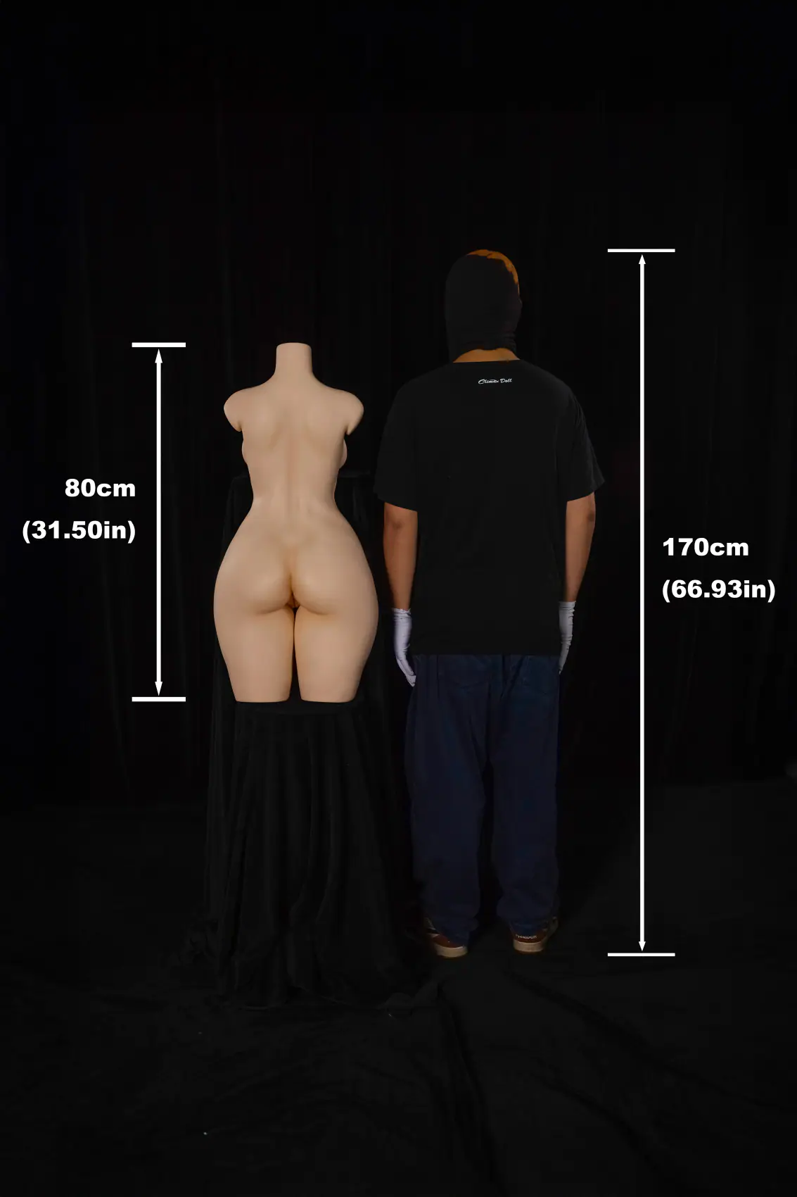ULW 882 Nature Headless Silicone Torso 2