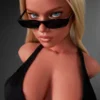 Fiora 883 Black ULW Silicone Torso with Head product view