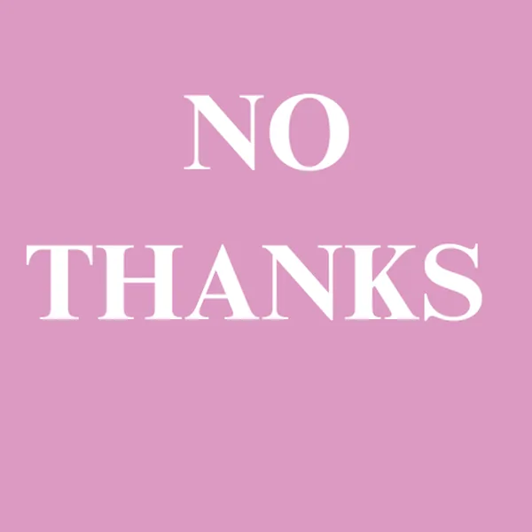 No, thanks — standard configuration