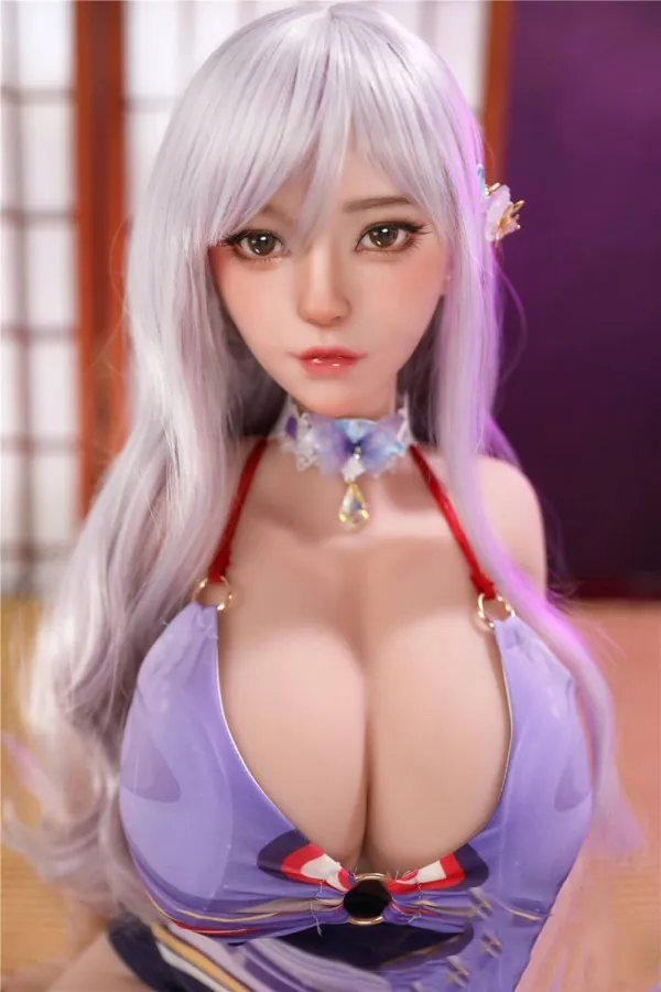 Seraphina 138cm Plus-Size Full TPE Doll with Jelly Breasts – EU Stock photo 9